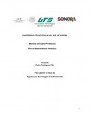 Plan de mantenimiento predictivo