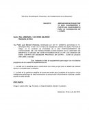 AMPLIACION DE PLAZO POR 15 DIAS CALENDARIOS A PARTIR DEL EQUIPAMIENTO PARA LA CULMINACION DE LA OBRA.