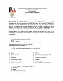 Encuesta perfil del cliente