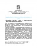 Respuesta al cuestionario basado en ‘Carta del Gran Jefe Seattle, de la tribu de los Swamish, a Franklin Pierce presidente de los Estados Unidos de América’