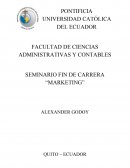 SEMINARIO FIN DE CARRERA “MARKETING”
