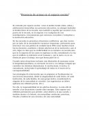 Presencia de armas en el espacio escolar