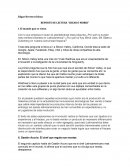 REPORTE DE LECTURA “CREAR O MORIR”