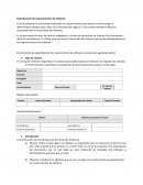 El documento de especificación de requerimientos de software consta de las siguientes partes: Documento de especificacion de requerimientos de software