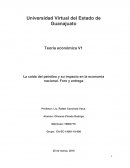 Como es que se dio La caída del petróleo y su impacto en la economía nacional. Foro y entrega