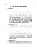 VIOLENCIA CON NOMBRE PROPIO.