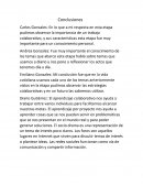 Tarea orientación Conclusiones