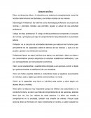 Se denomina ética a la disciplina que estudia el comportamiento moral del hombre determinando las libertades y los límites morales de los mismos.