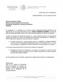 Contestación a autoridad Programas de Atención a Grupos Prioritarios