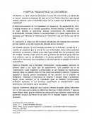 HOSPITAL PSCIQUIÁTRICO "LA CASTAÑEDA" DESARROLLO