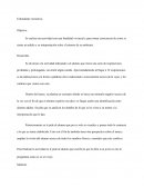 Caso clinico Se realiza esta actividad con una finalidad vivencial y para tomar consciencia de como se siente un adulto y su interpretación sobre el entorno de su ambiente.