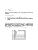 Identificar principales conceptos de Presupuestos, Pronostico de Ventas, Presupuestos de Producción