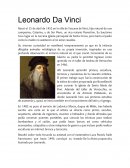 Leonardo Da vinci y su biografia