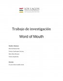 Redes de cotnacto Trabajo de investigación