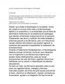 Ensayo ¿cuál es la importancia de la farmacología en la fisioterapia?