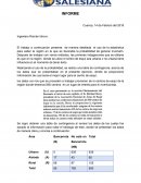 Ingeniero Román Idrovo: Estadistica