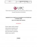 DIAGNÓSTICO DE LAS PRÁCTICAS DE DESARROLLO DE SOFTWARE BAJO EL ENFOQUE CMMI