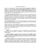 Convenio transaccional de desocupacion CONTRATO DE ARRENDAMIENTO