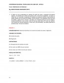 Curso: Optimización de Sistemas I