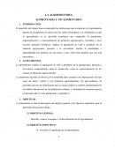 Agroindustria alimentaria y no alimentaria