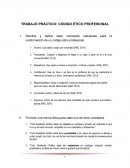 Nombre y defina siete conceptos relevantes para la conformación de un código ético profesional.