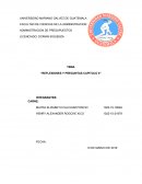 REFLEXIONES Y PREGUNTAS CAPITULO II