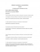 Propositos y contenidos de la educcion