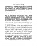 Actividad de metacognición. Durante la administración de Cárdenas en la presidencia se inició una etapa en el terreno político