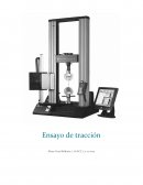 Ensayo de tracción