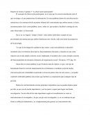 A que se debe el Reporte de lectura: Capitulo 5 “La observación participante”