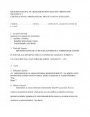 REGISTRO NACIONAL DE TRABAJOS DE INVESTIGACIÓN Y PROYECTOS REGISTRO N° 1