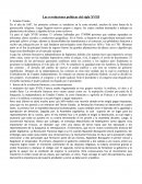 Cuales son Las revoluciones politicas del siglo XVIII y La Independencia en America