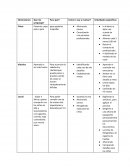 La organizacion Personajes: