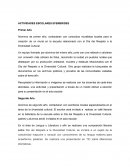 Efemerides Escolares. Actividades
