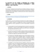 EL ESTUDIO DE UGT SOBRE LA REFORMA DE LA FERIA APUNTA A UN ALTO IMPACTO ECONÓMICO Y MÁS EMPLEO, PERO PRECARIO