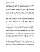 BUSINESS PLAN OF PRODUCTS PREPARED WITH HIGH FASHIONED ARTISAN EMBROIDERY USING FAIR TRADE TO EXPORT TO TEXAS.