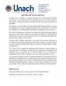 HISTORIA DE LA ESTADISTICA - RESUMEN