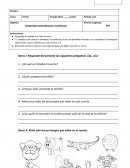 Prueba de Lenguaje “”La tortilla corredora