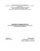 ASISTENTE ADMINISTRATIVO MISION SUCRE COLEGIO UNIVERSITARIO FRANCISCO MIRANDA