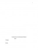 Fundamentos de la Administración Moderna. Caso Natura
