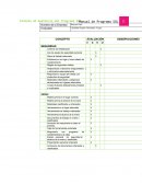 Formato de Auditoría del Programa SOL