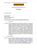 PARA OFRECER FACTURACION DE SERVICIOS MEDICOS PROFESIONALES