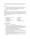 Práctica #6: Relación de la masa y la velocidad de impacto en la formación de cráteres