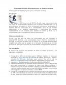 Alcance y actividades del proyecto para un almacén de datos ejemplo