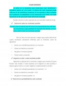 VALOR ESPERADO TRABAJO