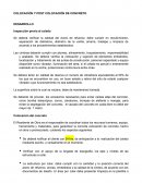 Colocacion y Post Colocacion de Concreto