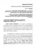 DENUNCIA DE HECHOS AVERIGUACION PREVIA