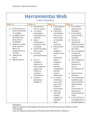 Herramientas Web Cuadro comparativo