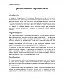 ¿En qué momento se jodió el Perú?