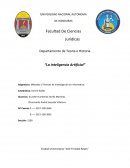 Departamento de Teoría e Historia “La Inteligencia Artificial”